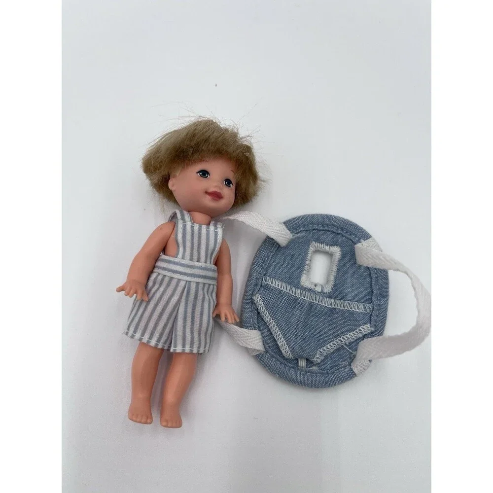 Mattel Barbie Vtg 1994 Tommy Blonde Hair Coveralls Doll Carrier